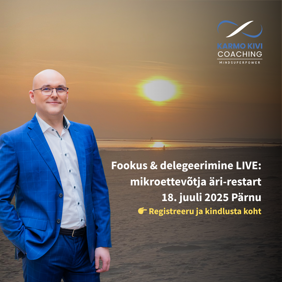 mikroettevõtja äri-restart